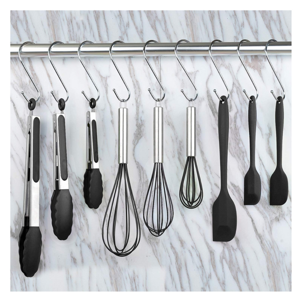 9 Piece Silicone Spatula Set
