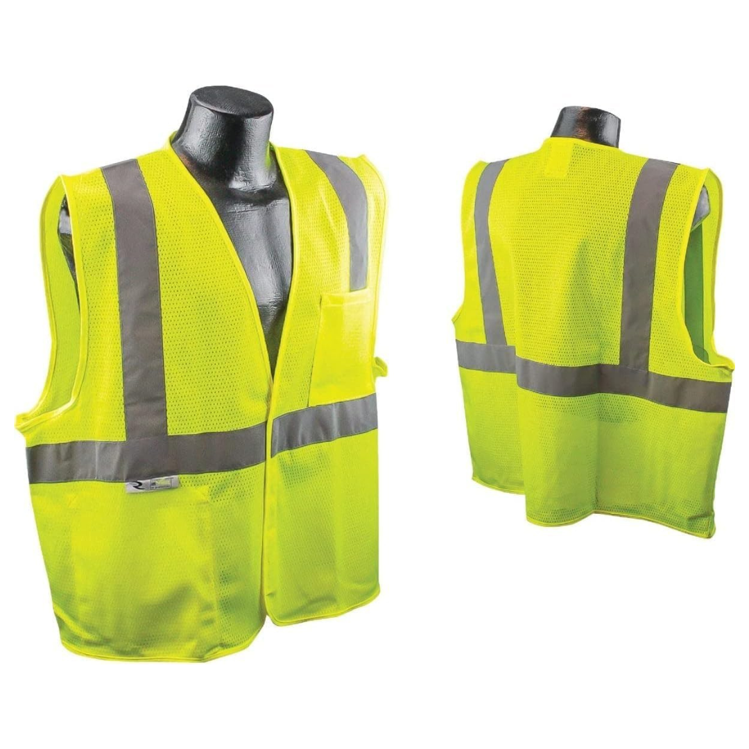 3-XL Class 2 Hi-Vis Mesh Safety Vest