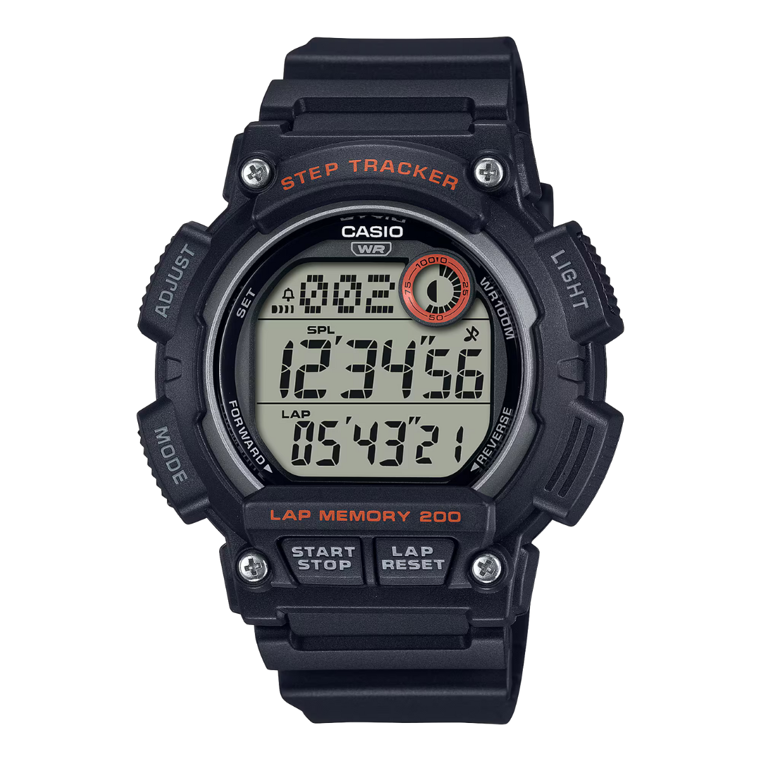 Casio Men's Step Tracker Digital Watch