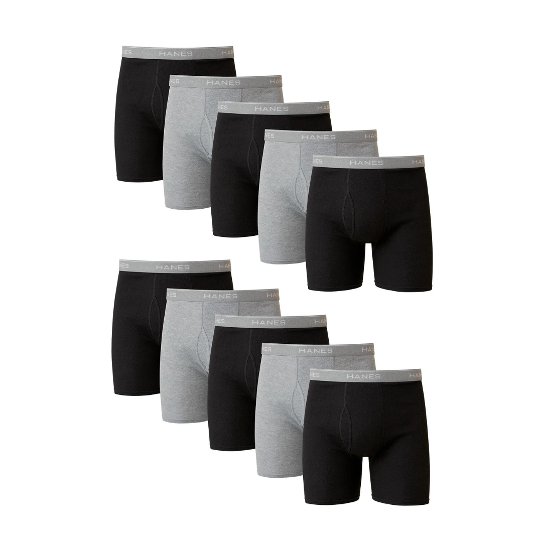 10 Hanes Undershirts And Boxer Briefs On Sale