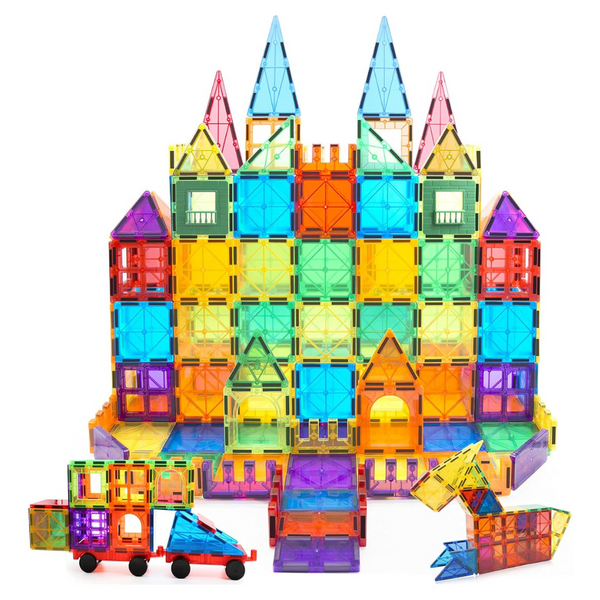 125 Piece Magnetic Tiles Building Blocks