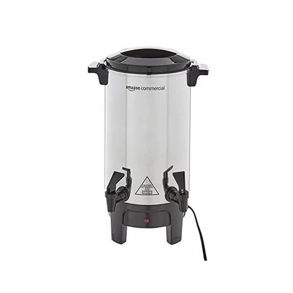 Amazon Commercial 40-Cup Aluminum Coffee Urn with 2 Spouts