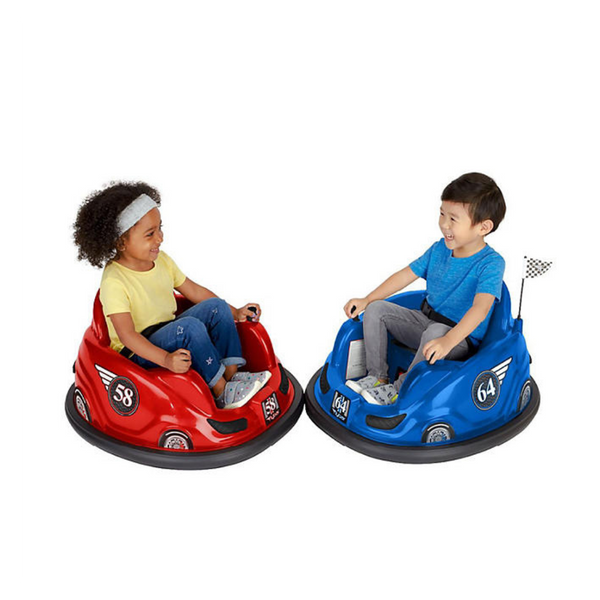 2 6-Volt Powered Electric Bumper Cars