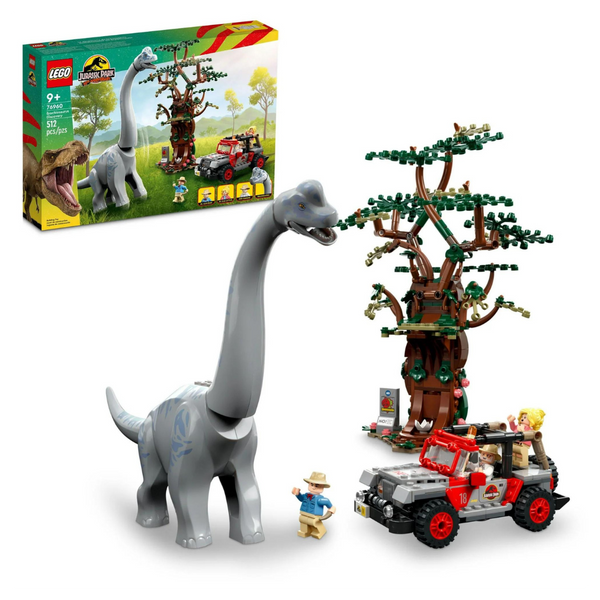 512 Piece Lego Jurassic Park Set