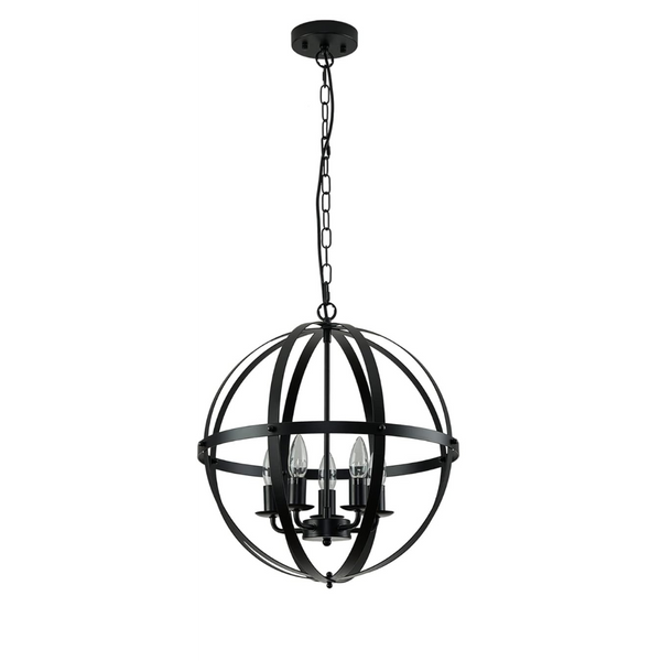 5-Light Rustic Farmhouse Pendant Light