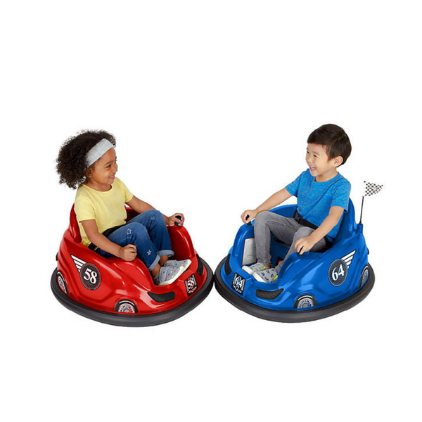2-Ct 6V Battery Powered Ride On Bumper Car