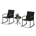 3-Piece Outdoor Patio Conversation Set (3 Colors)