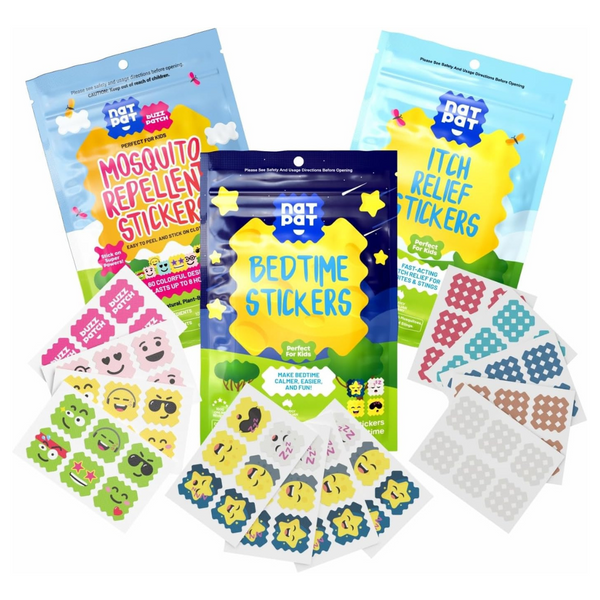 NatPat All-in-One Relief Bundle: Mosquito, Itch, and Sleep Patches