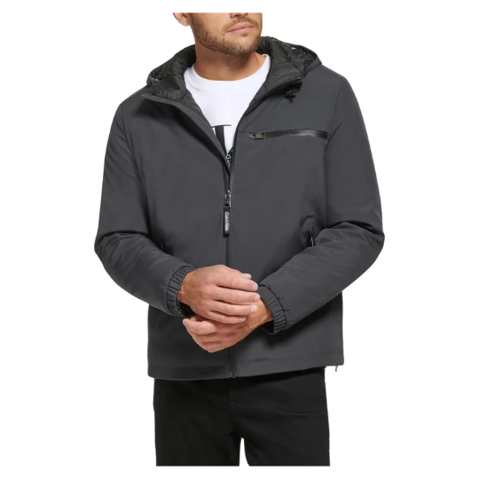 Calvin Klein Water Resistant Hooded Jacket