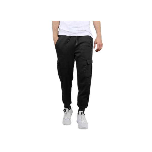 Pantalones deportivos tipo jogger con forro polar pesado