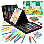 276 Piece Art Supplies Kit With Coloring Book & Drawing Pad