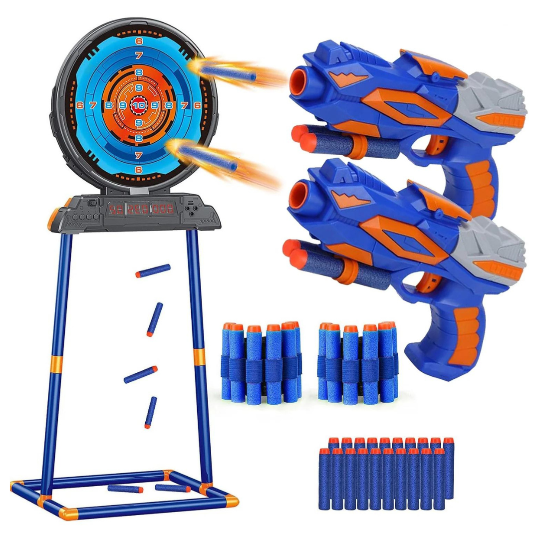 Digital Targets Shooting Game Toy With 2 Blasters