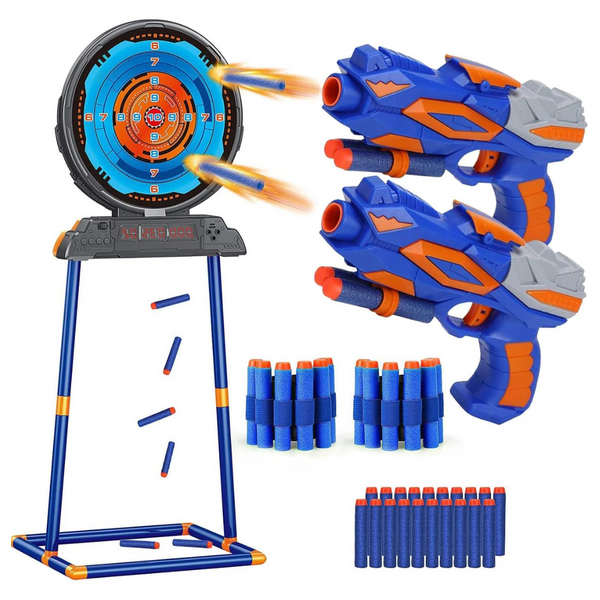 Digital Targets Shooting Game Toy With 2 Blasters