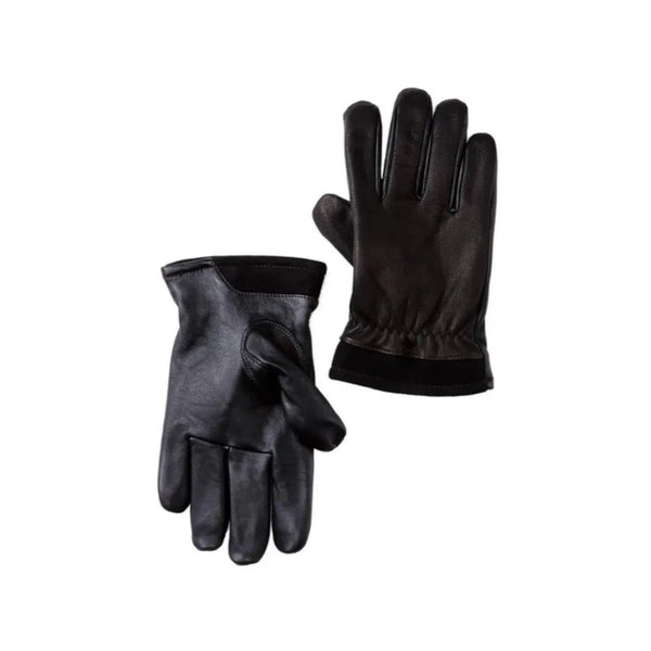 UGG Men's Faux Fur Lined Captain Pieced Leather Gloves