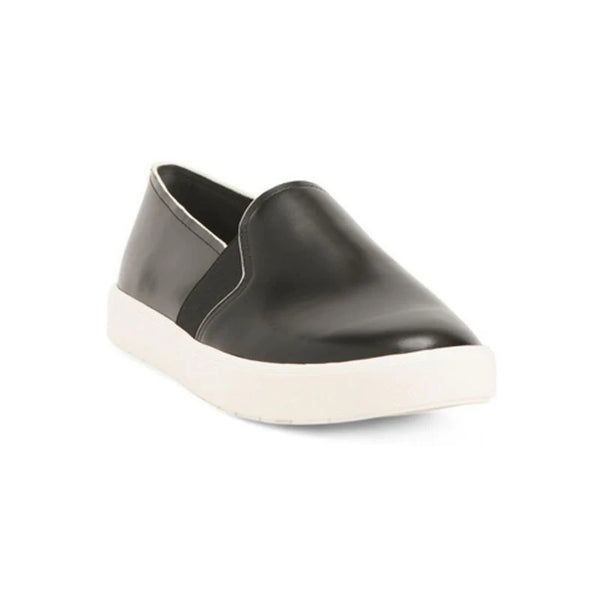 Vince Blair Leather Slip On Sneakers