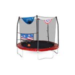 Trampolines Jump N' Dunk Trampolín de 8 pies con red de cierre