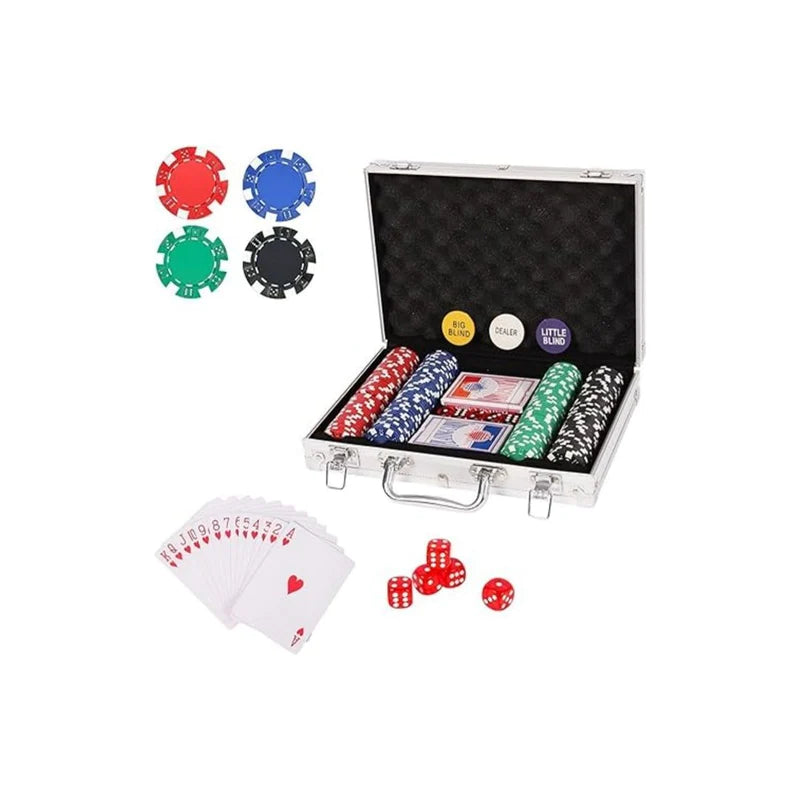 200 Piece Poker Chip Set