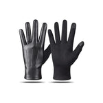 Touchscreen Leather Winter Gloves (3 Colors)