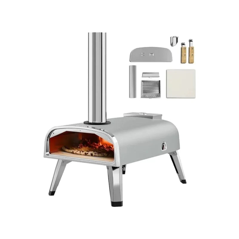 Outdoor 12-Inch Wood Fired Pizza Oven
