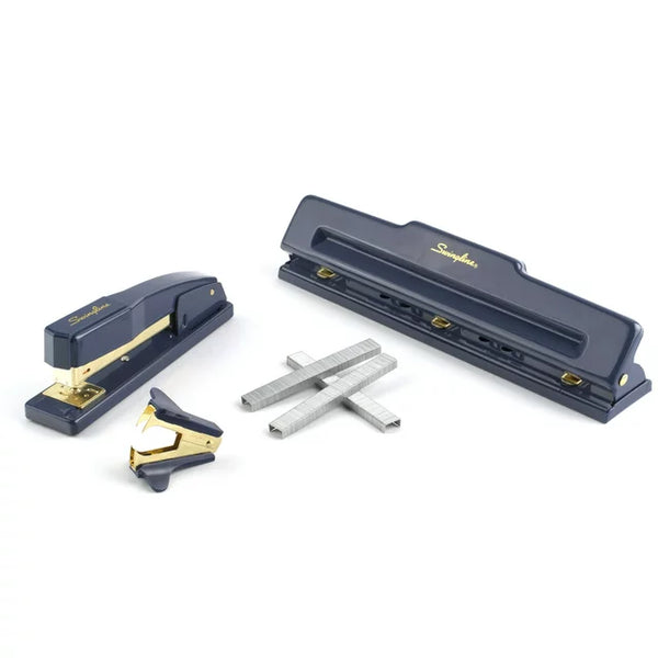 Swingline Stapler, 3-Hole Punch, Staple Remover, And 5,000 Staples Bundle