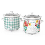 Twin Pack Of 1.5 Quart Slow Cookers