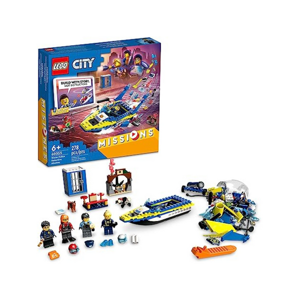 LEGO City Water Police Detective Missions (278 Pieces)