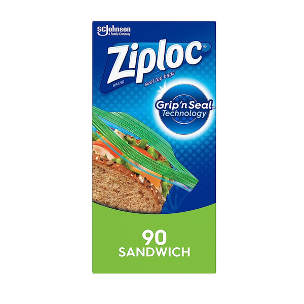 Sándwich Ziploc para frescura sobre la marcha (90 unidades)