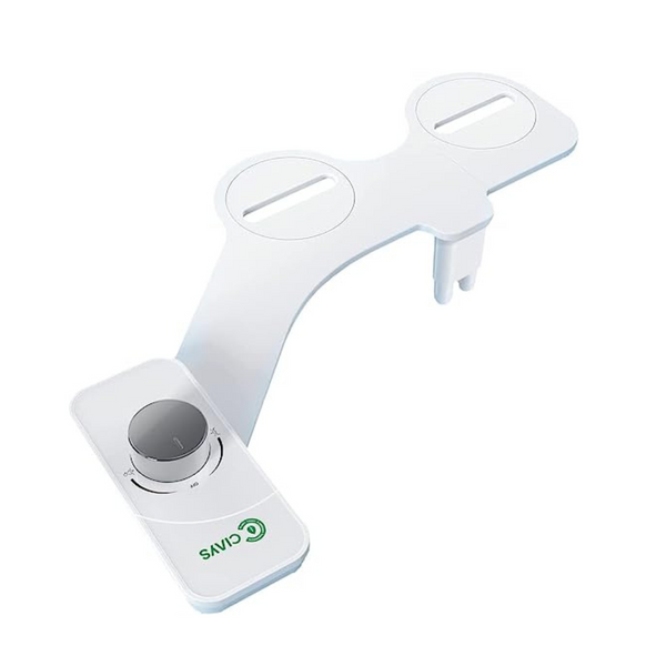 Non-Electric Bidet Toilet Attachment Dual Nozzles