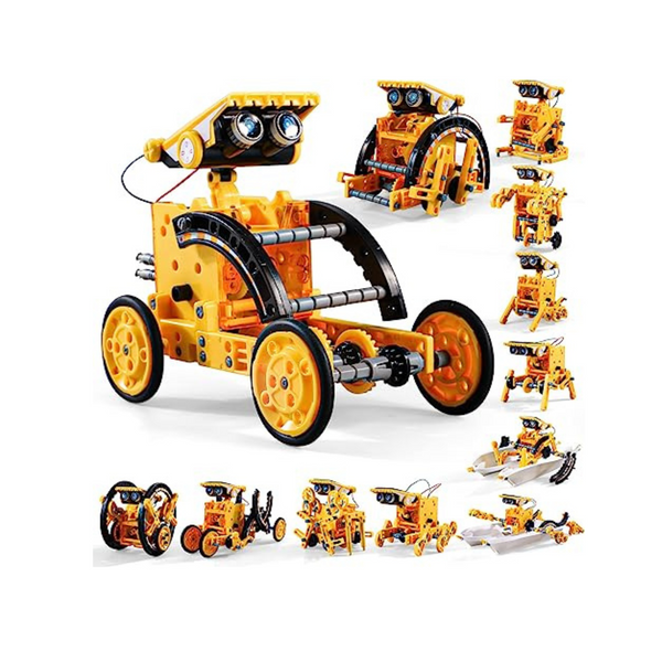Lucky Doug 12-in-1 STEM Solar Robot Kit Toys