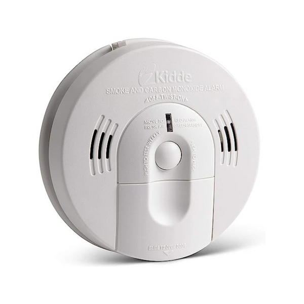 Detector combinado de humo y monóxido de carbono Kidde con alertas de voz, alimentado por batería