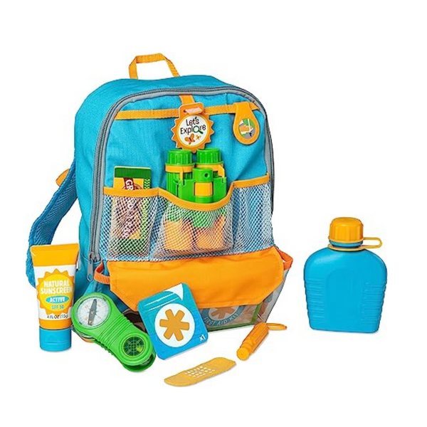 Melissa & Doug Let’s Explore Hiking 23 Piece Play Set
