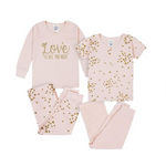 Gerber Baby Girls Toddler Snug Fit 4-Piece Pajama Sets