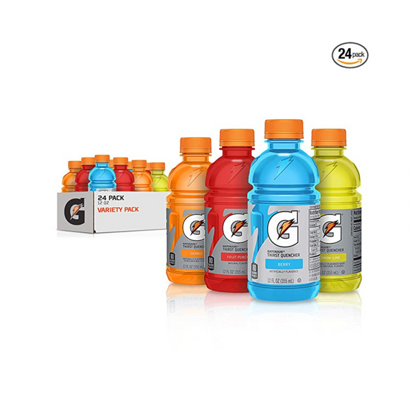 Paquete de 24 Gatorade Classic Thirst Quencher, paquete variado, 12 onzas líquidas