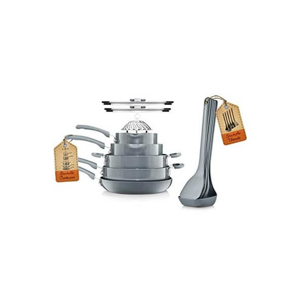NutriChef Kitchenware Cookware 17-Piece Set