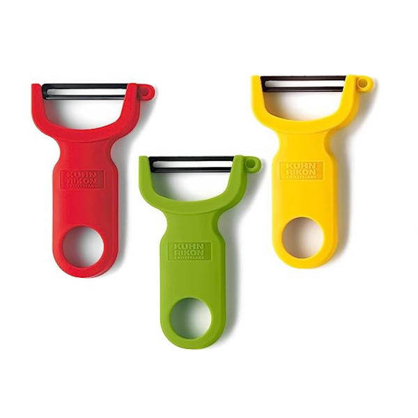 Juego de 3 peladores suizos originales de Kuhn Rikon
