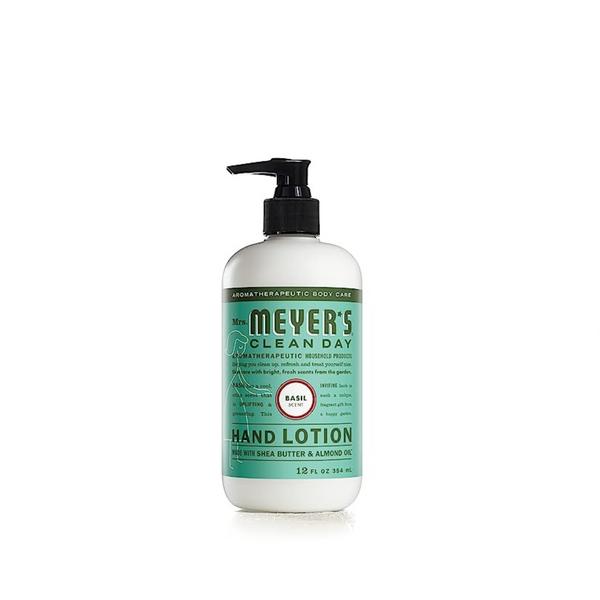 Mrs. Meyer’s Hand Lotion for Dry Hands Made with Essential Oils, Basil