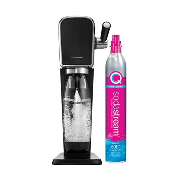 SodaStream Art Máquina de agua con gas con CO2 y botella DWS