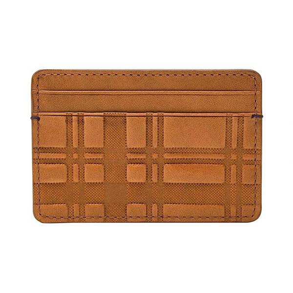 Fossil Men’s Leather Minimalist Card Case Front Pocket Wallet