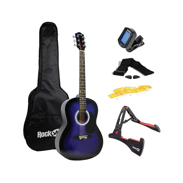 Superkit de guitarra acústica RockJam