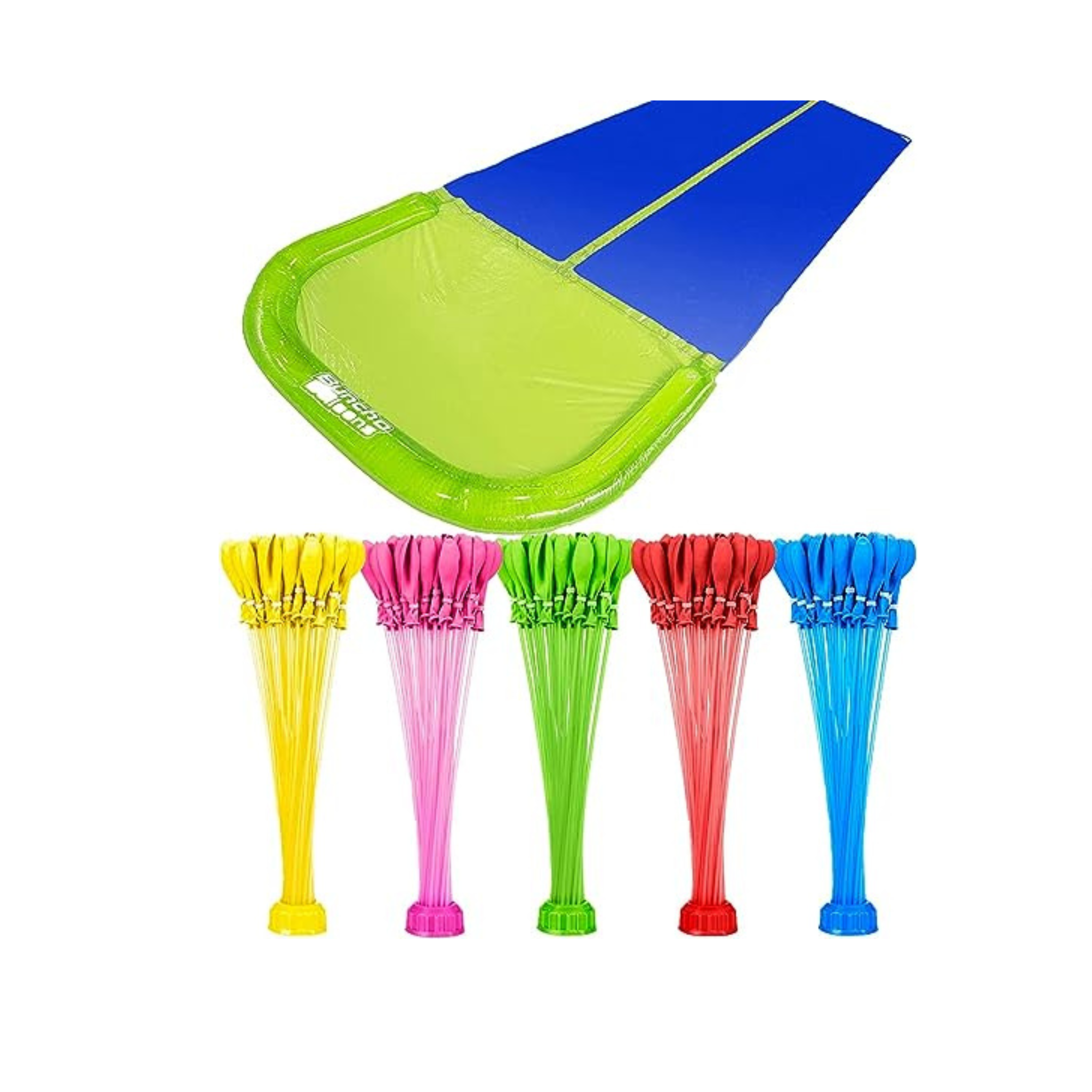 Zuru Bunch O Balloons Water Slide Wipeout 2 Lane + 5 Balloon Bunches