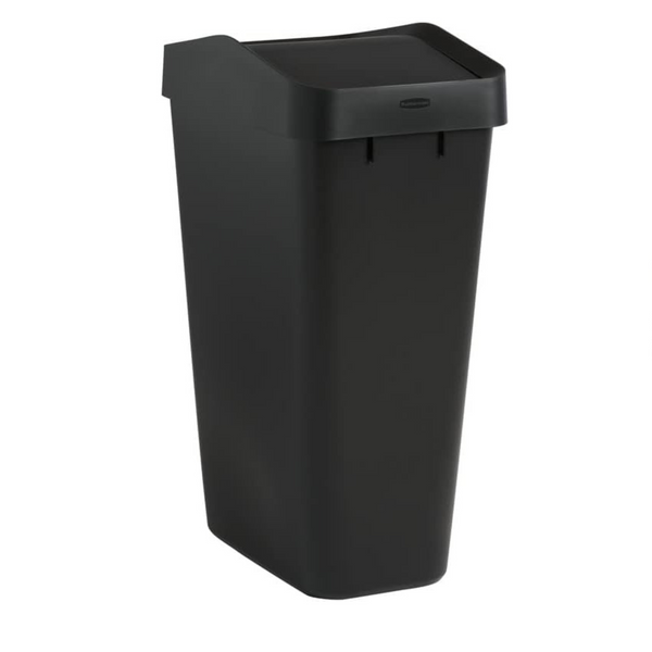 Rubbermaid Swing Top Slim Modern Trash Can