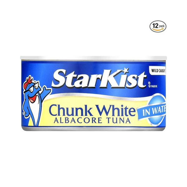 StarKist Chunk White Albacore Tuna in Water (12 Pack or 12 Oz Cans)