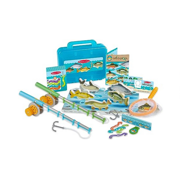 Melissa & Doug Let’s Explore Fishing 21 Piece Play Set