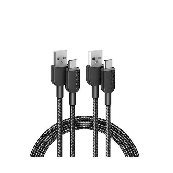 2 Pack Of Anker USB C 6′ Nylon Charger Cables