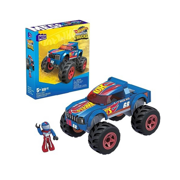 MEGA Hot Wheels Monster Trucks Building Toy Playset