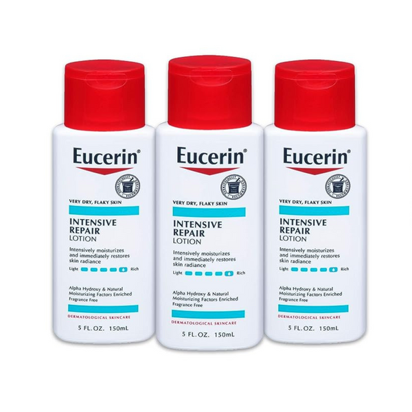 Pack of 3 Eucerin Intensive Repair Lotion (5 oz. Bottles) PzDeals