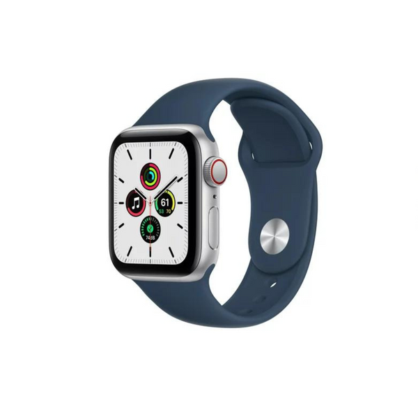 40mm Apple Watch SE GPS + Cellular (1st Gen, Abyss Blue Sport Band)