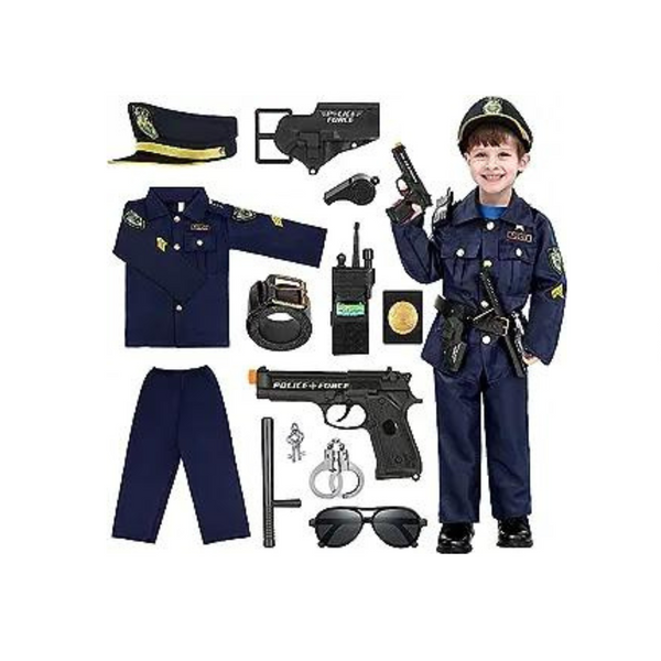 Luucio Police Officer Costume