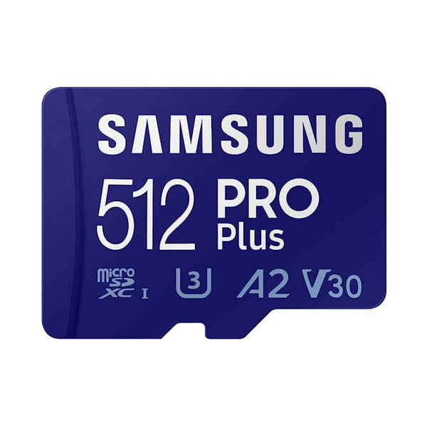 Samsung PRO Plus 512GB MicroSD Memory Card + Adapter
