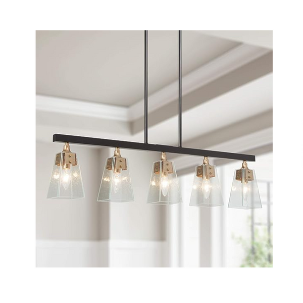 KSANA 5-Light Modern Farmhouse Chandelier for Kitchen Island
